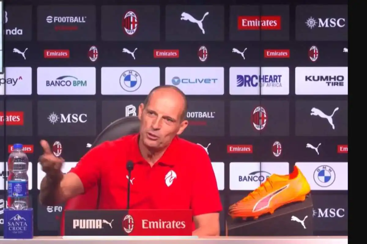 Allegri in conferenza