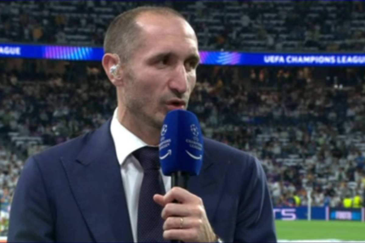 Giorgio Chiellini parla prima di Real Madrid Juventus