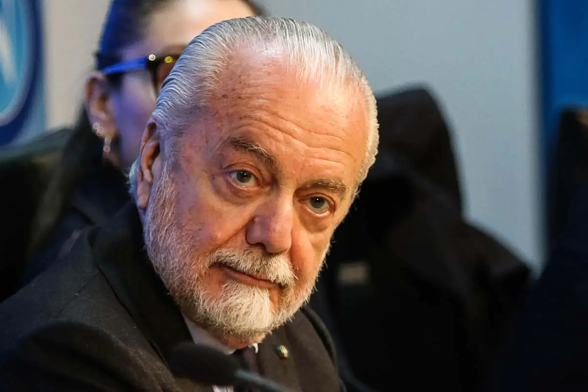 De Laurentiis in conferenza stampa parla di Spalletti