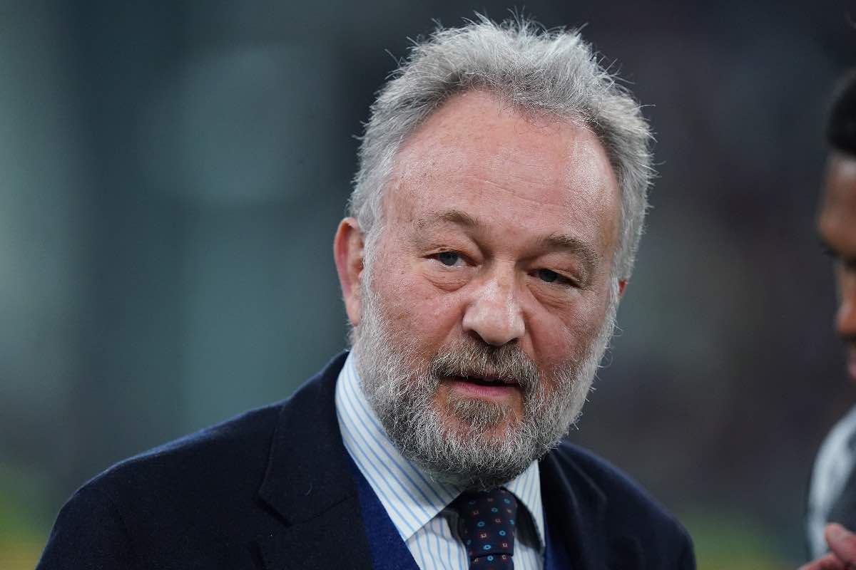 Ferrero, presidente della Juventus, durante una partita all’Allianz Stadium