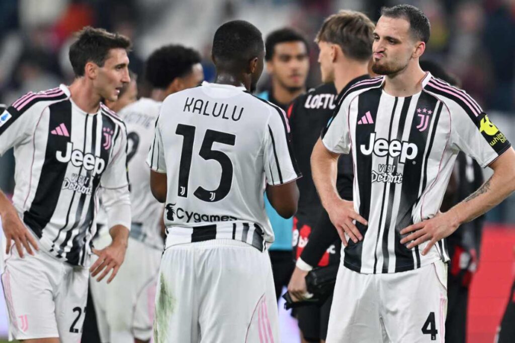 La squadra della Juventus