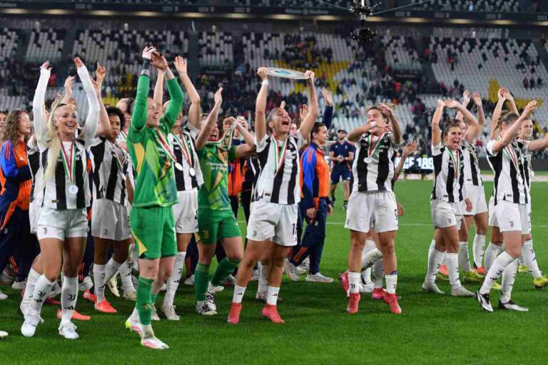 Juventus Women esultano