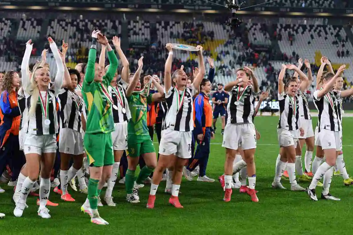 Juventus Women esultano