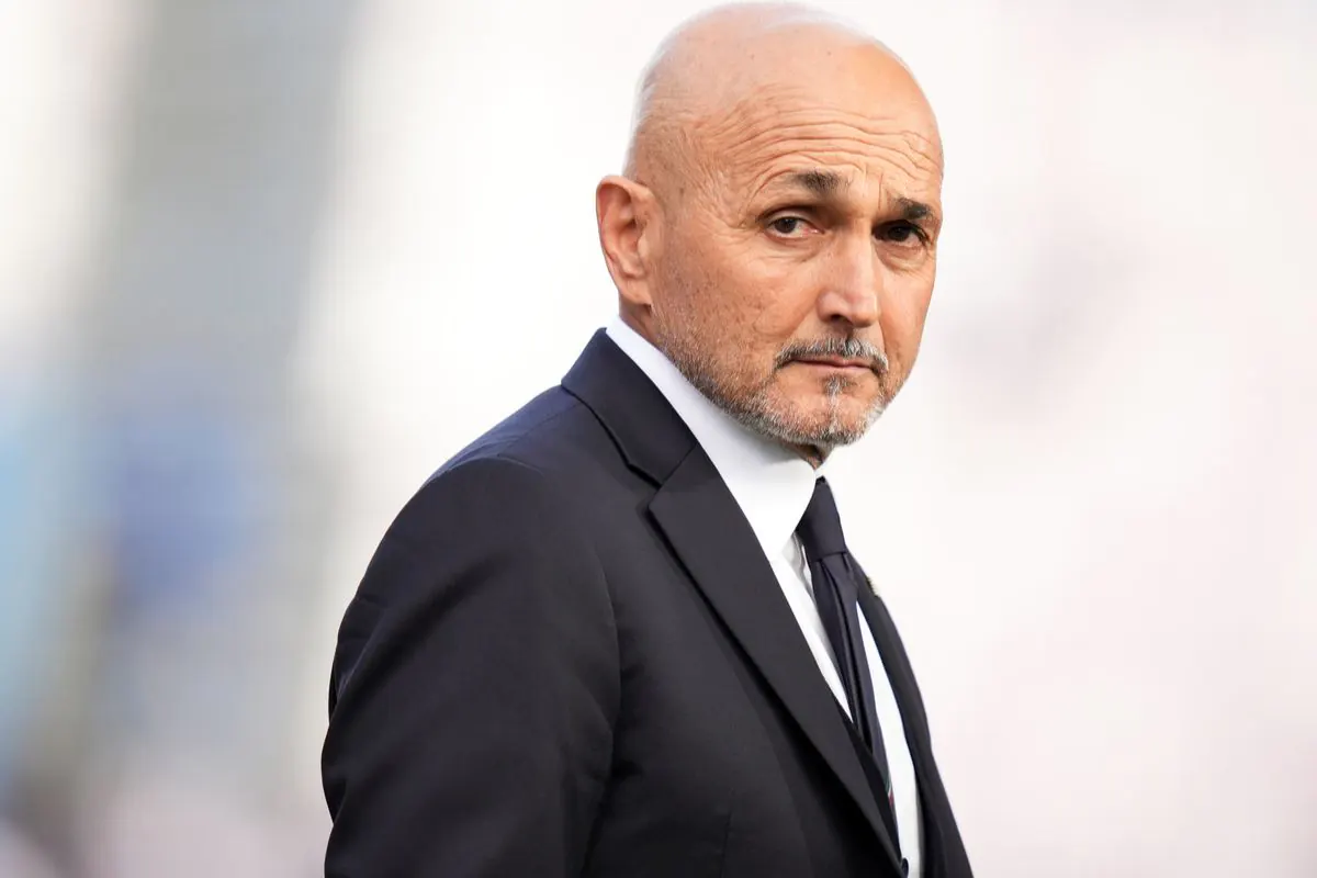 Luciano Spalletti prima della partita contro la Moldova al Mapei di Reggio Emilia