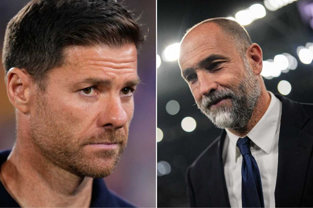 Collage di Xabi Alonso e Igor Tudor