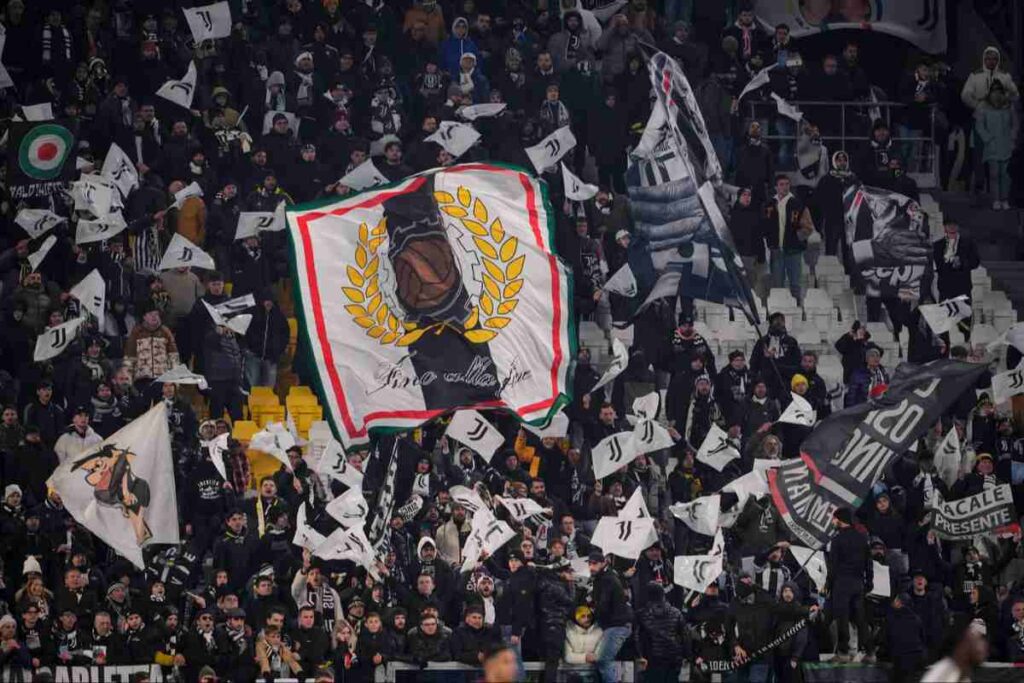 Tifosi Juve allo stadio