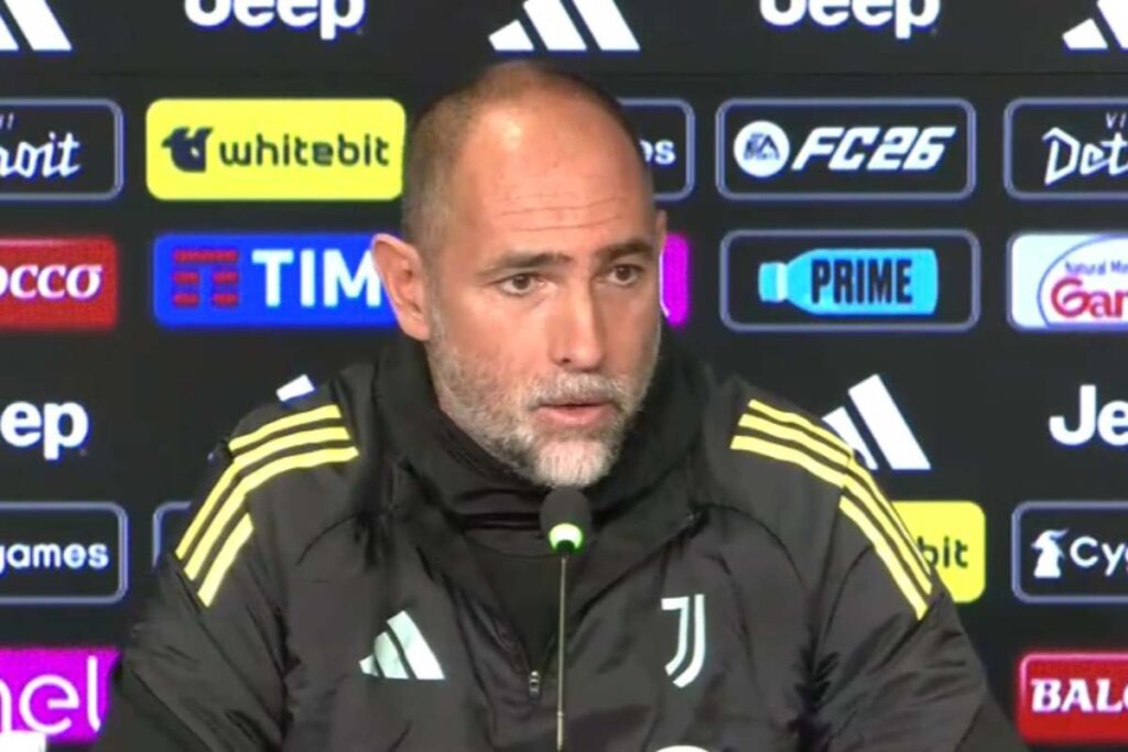 Igor Tudor parla in conferenza stampa