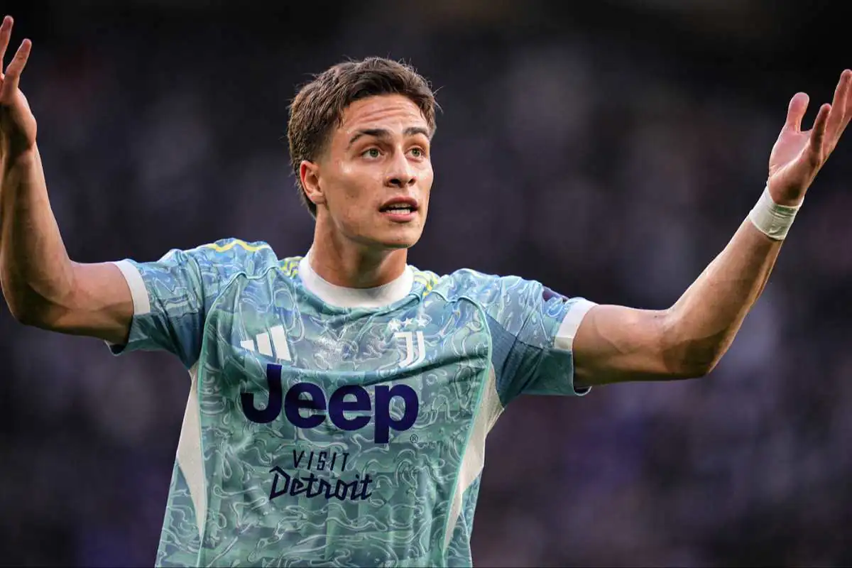 Yildiz con la maglia della Juventus