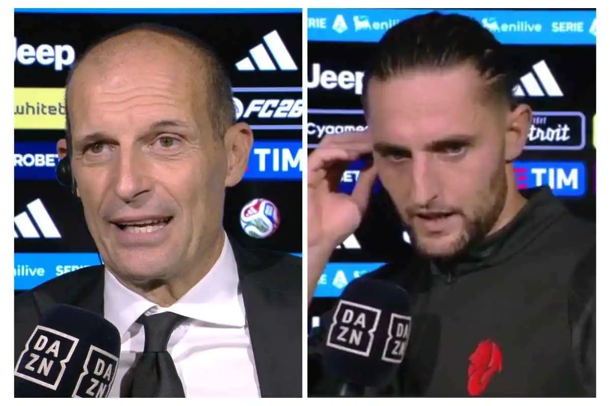 Allegri e Rabiot, quante emozioni allo Stadium: parole da brividi dei due ex