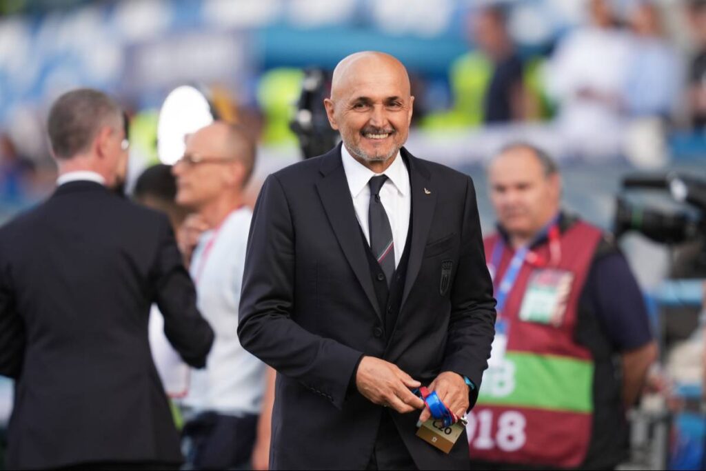 Luciano Spalletti da ct della Nazionale
