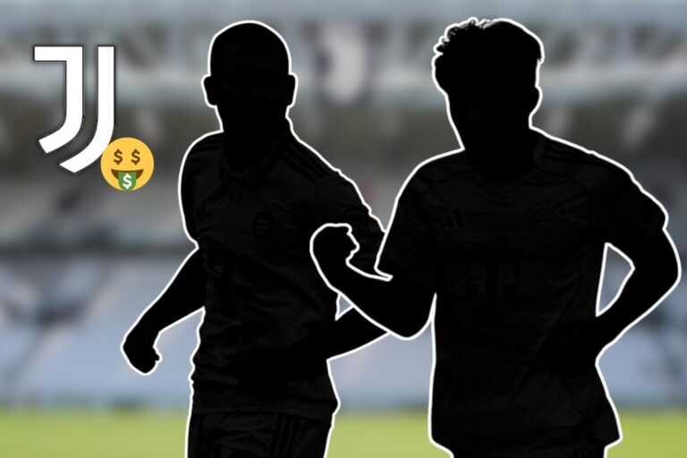 Silhouette di due calciatori del Bayern Monaco nel mirino della Juventus in vista del mercato di gennaio