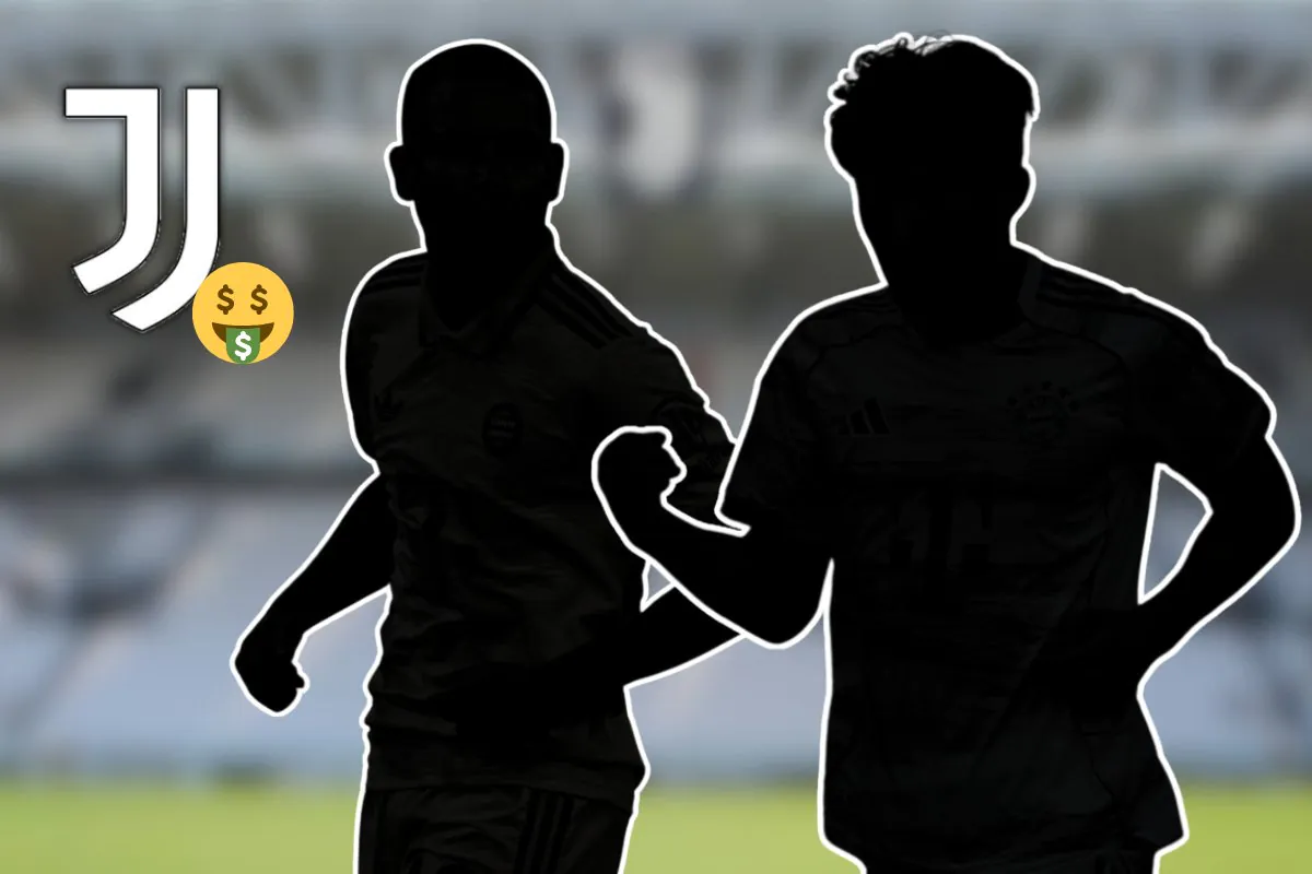Silhouette di due calciatori del Bayern Monaco nel mirino della Juventus in vista del mercato di gennaio
