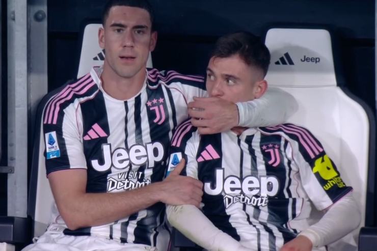 Sfuriata di Conceicao in panchina durante Juve-Torino