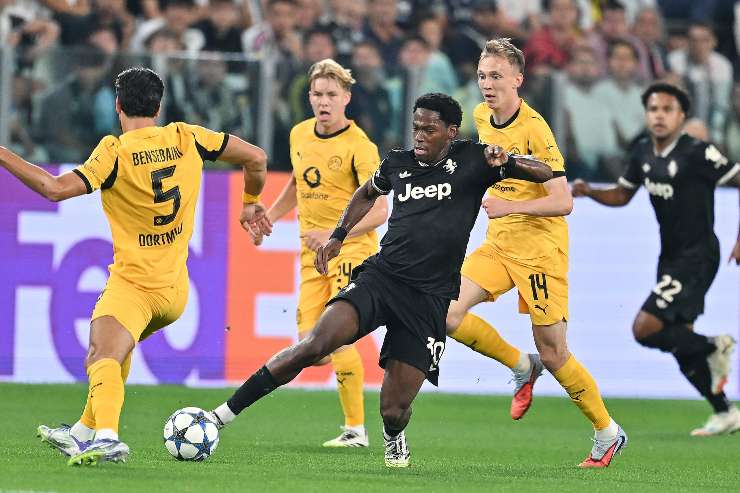 David in azione in Champions