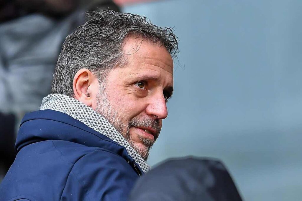 Fabio Paratici ad una partita di Serie A 2019