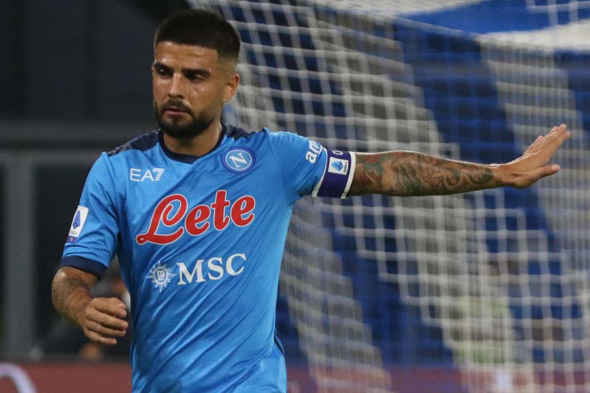Insigne contro il Cagliari