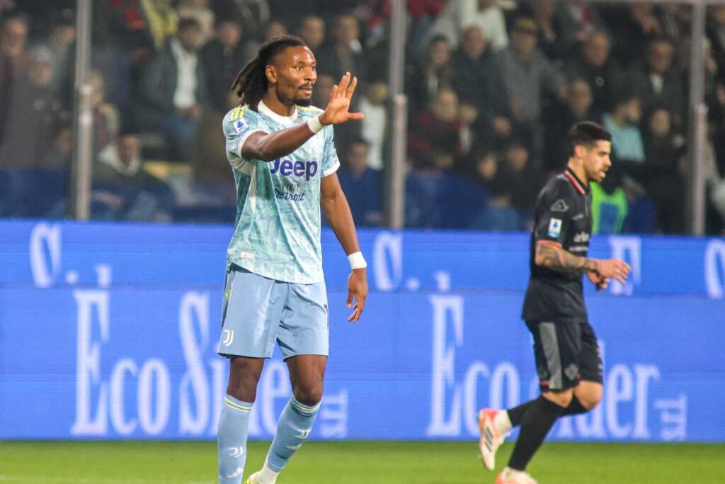 Kephren Thuram durante Cremonese-Juventus