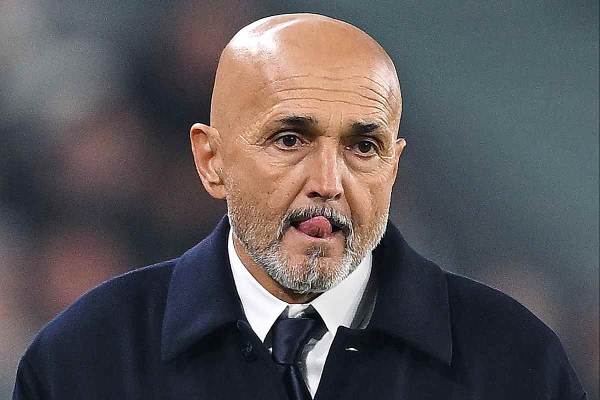 Luciano Spalletti in panchina con la Juventus all'Allianz Stadium durante una partita di Champions League