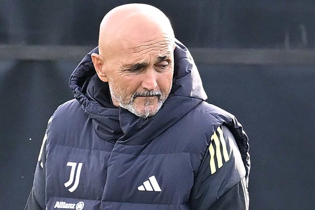 Luciano Spalletti Durante L'allenamento