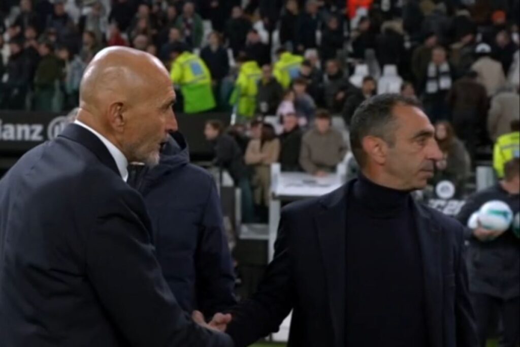 Luciano Spalletti parla nel post Juve - Toro