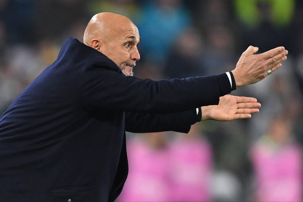 Spalletti sulla panchina della Juventus