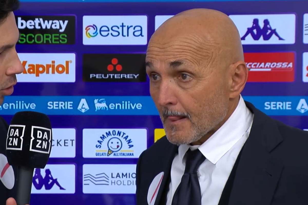 Luciano Spalletti parla dopo Fiorentina - Juve