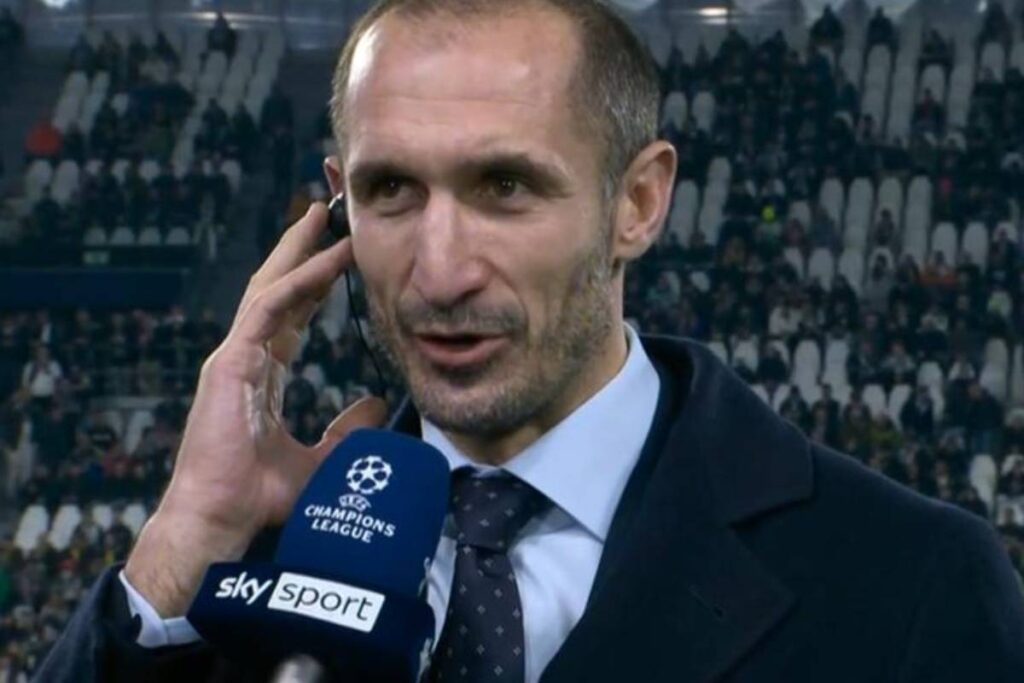 Chiellini parla in diretta