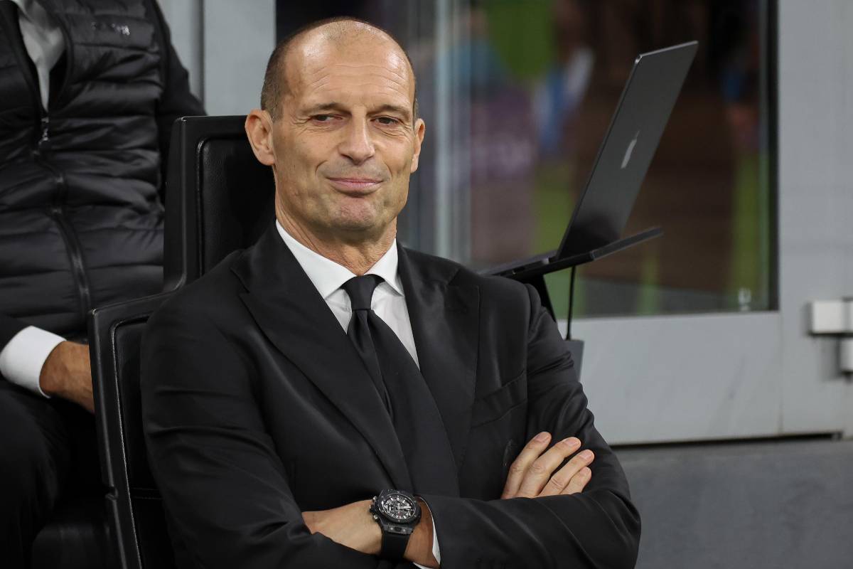 Allegri nel pre-partita di Milan-Roma