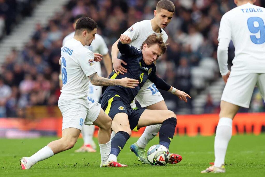 Juventus, Christos Mouzakitis in campo con la Grecia