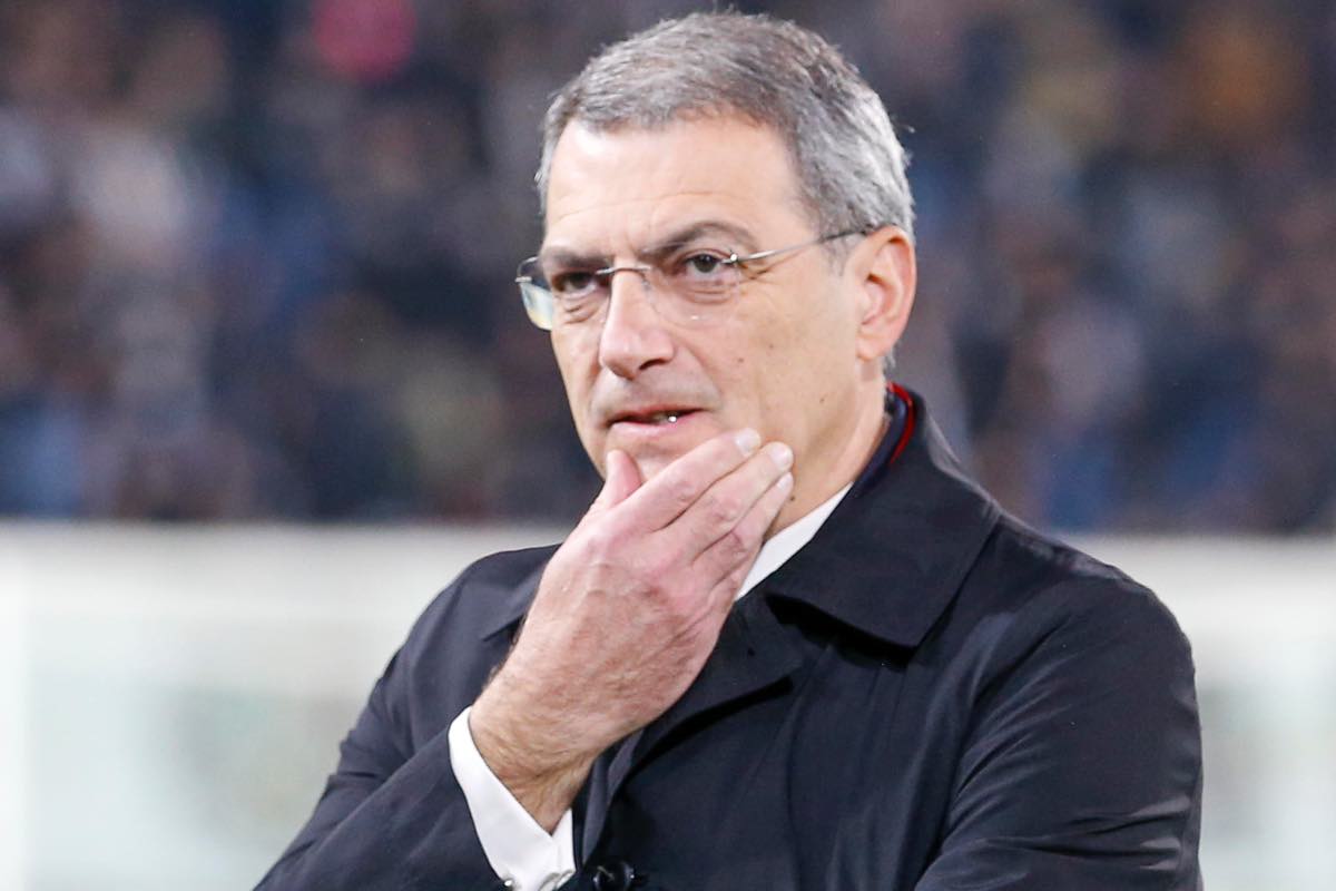 Damien Comolli nella gara di Serie A contro la Cremonese