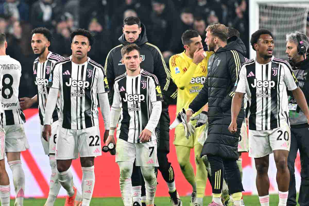 Calciatori della Juventus in gruppo