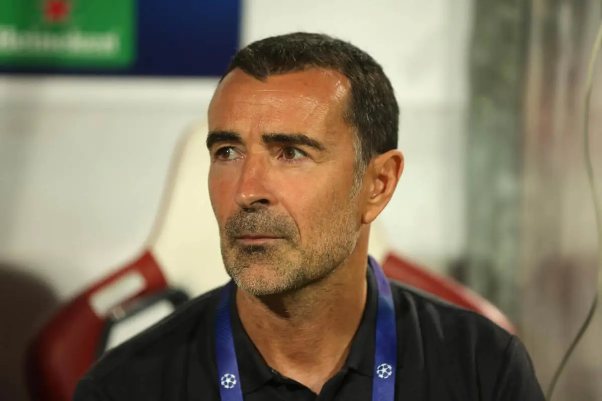 Juan Carlos Carcedo in panchina in Champions League con il Pafos