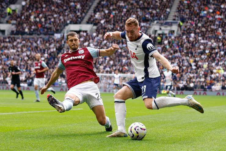 Rodriguez in contrasto con Kulusevski