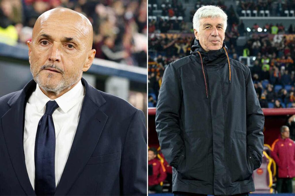 Luciano Spalletti e Gian Piero Gasperini in campo per la Serie A 2025