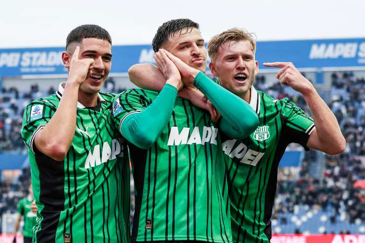 Muharemovic in maglia Sassuolo