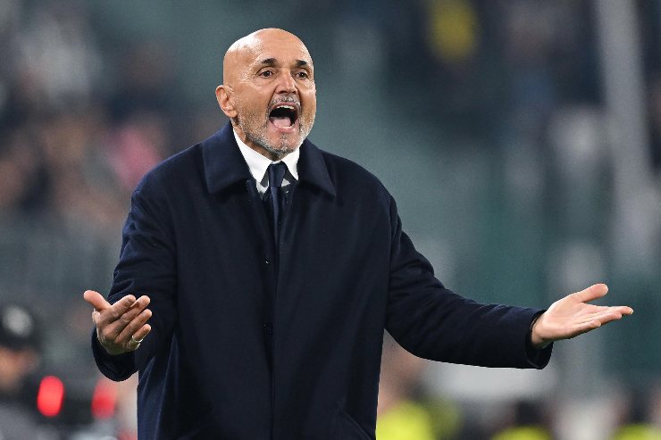 Spalletti urla dalla panchina