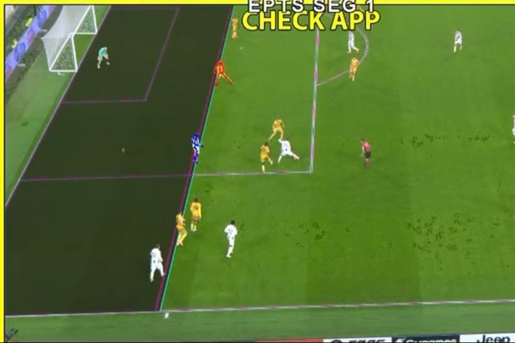 La Lega Serie A conferma che il gol di David in Juventus-Udinese non fosse regolare