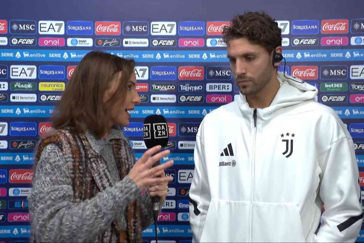 Manuel Locatelli parla dopo Napoli - Juve