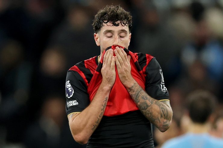 Senesi si dispera dopo un errore