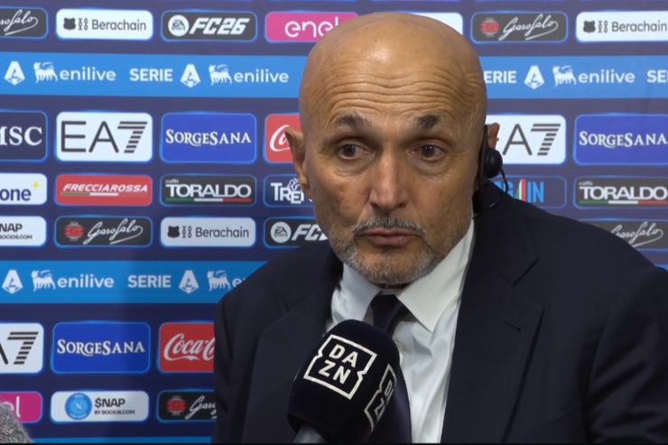 Luciano Spalletti parla a DAZN