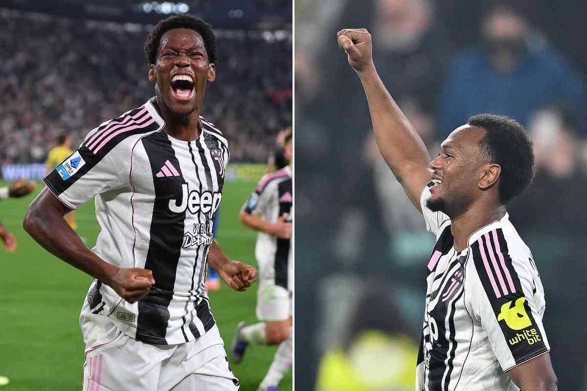 Jonathan David e Lois Openda, attaccanti della Juventus