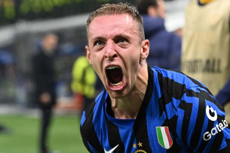 Frattesi esulta veementemente