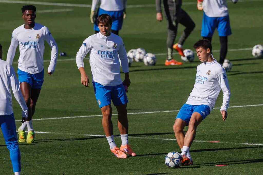 Juventus, Gonzalo Garcia in allenamento