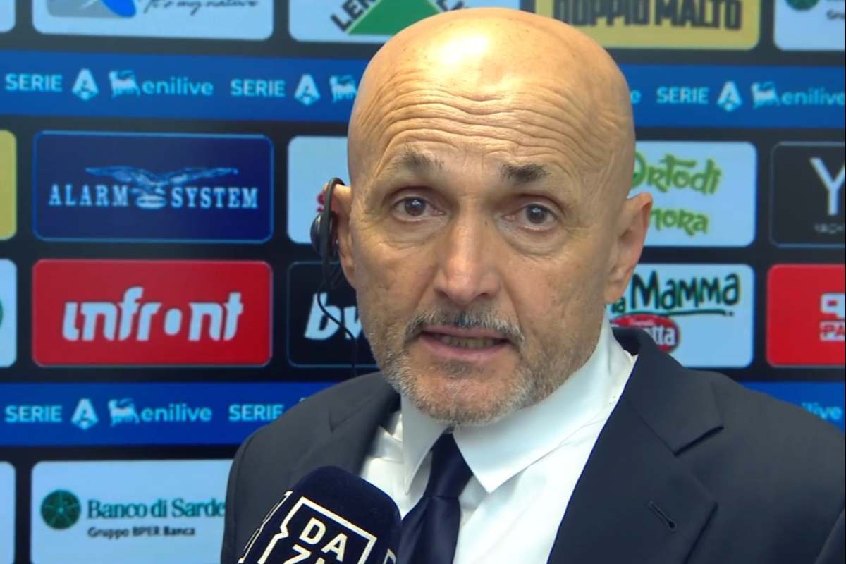 Luciano Spalletti dopo Cagliari-Juve