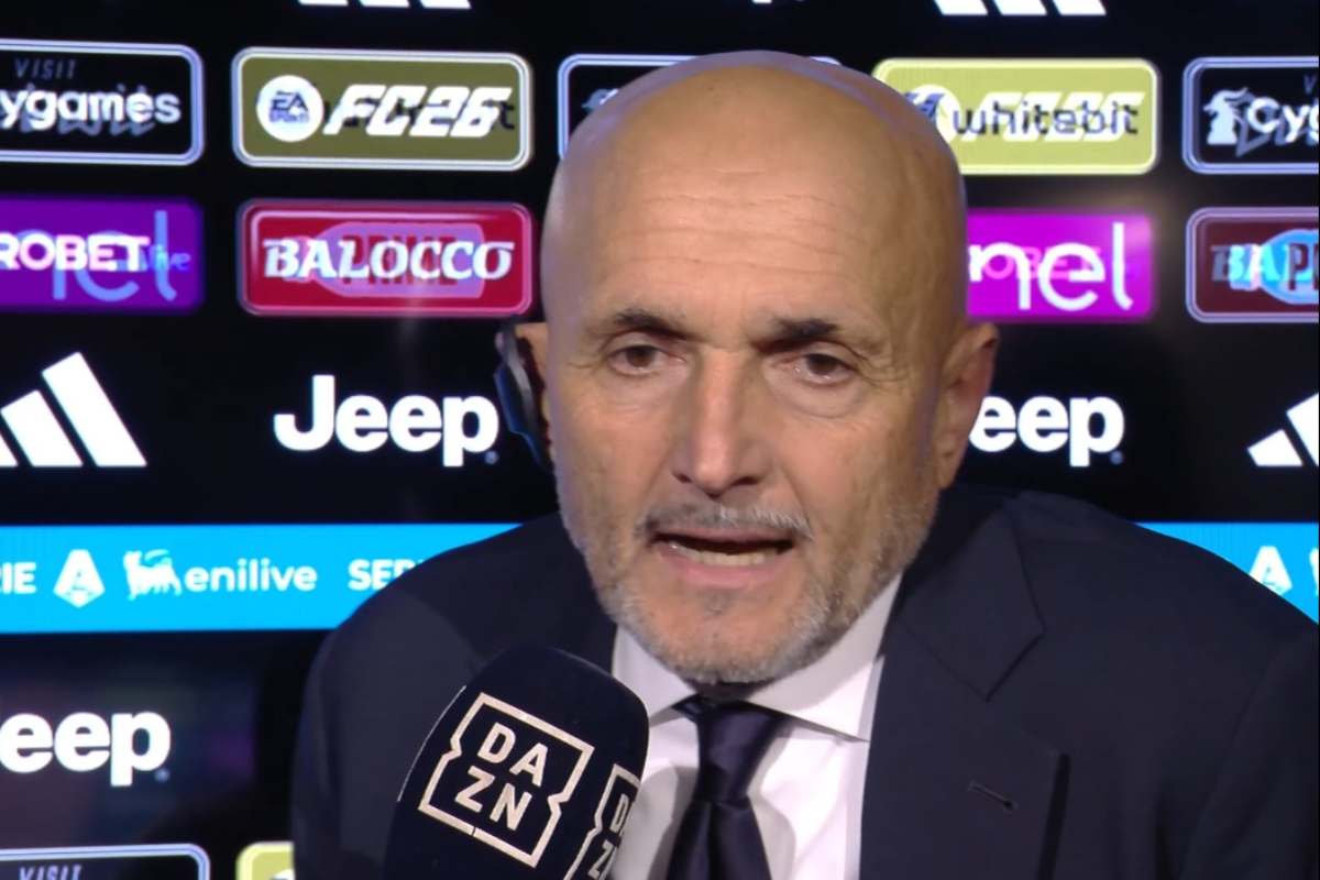 Spalletti nervoso dopo Juventus-Lecce