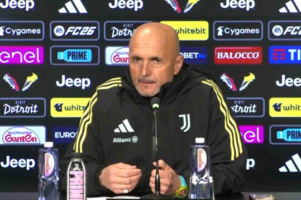 Spalletti in conferenza stampa per Juventus-Cremonese