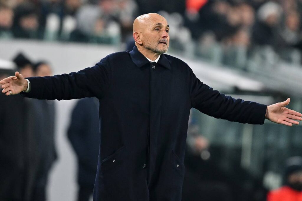 Luciano Spalletti in panchina