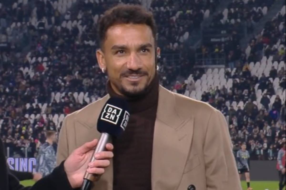 Danilo ai microfoni di DAZN