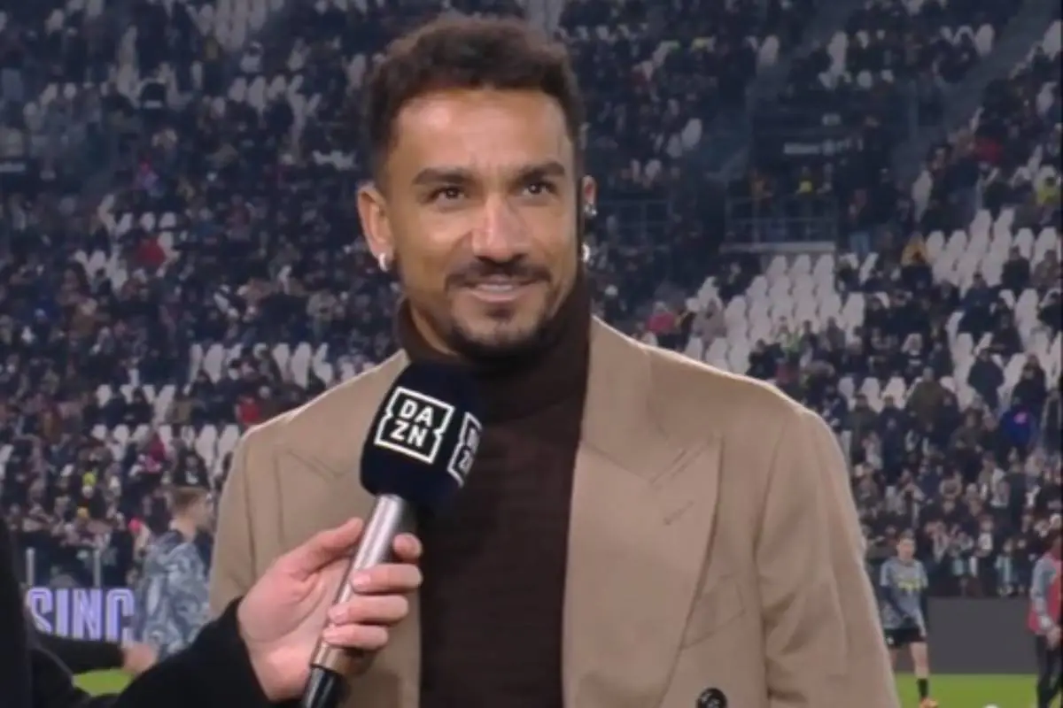Danilo ai microfoni di DAZN
