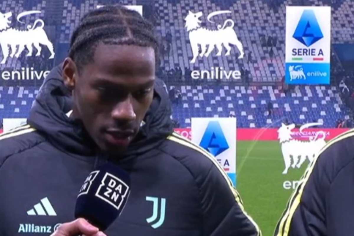 David parla a Dazn dopo la partita vinta dalla Juventus contro il Sassuolo